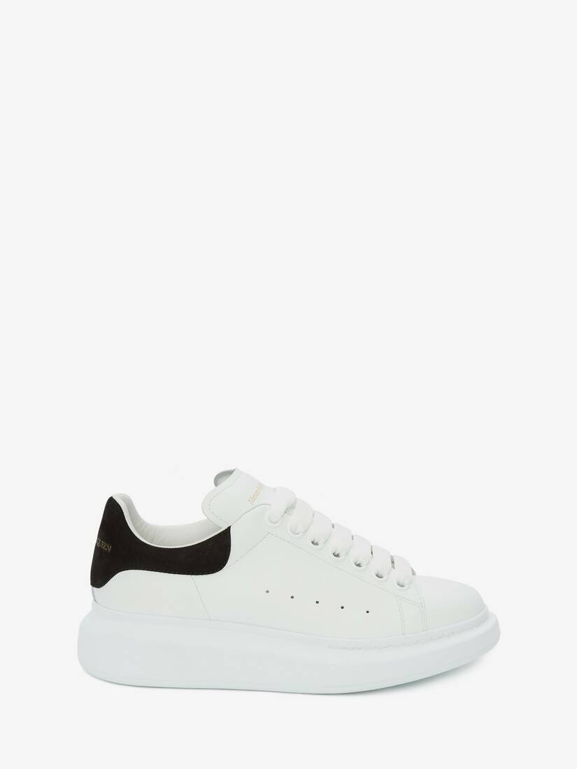 Zapatillas Alexander McQueen Oversized Mujer - Blancos/Negros - Mexico 786-VIRTWD